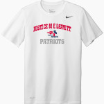 Justice M E Leavitt Patriots <span class="pdp-name-mascot">Justice M E Leavitt Patriots</span> Nike Men's Team Legend Short Sleeve Tee Front Thumbnail