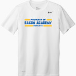 BACON ACADEMY BOBCATS Nike Men's Team Legend Short Sleeve Tee Front Thumbnail
