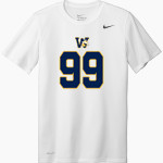 WALNUT HIGH SCHOOL MUSTANGS <span class="pdp-name-mascot">WALNUT MUSTANGS</span> Nike Men's Team Legend Short Sleeve Tee Front Thumbnail