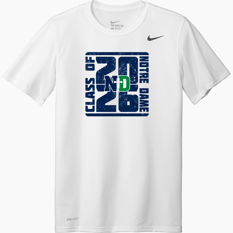NOTRE DAME HIGH SCHOOL IRISH <span class="pdp-name-mascot">NOTRE DAME IRISH</span> Nike Men's Team Legend Short Sleeve Tee