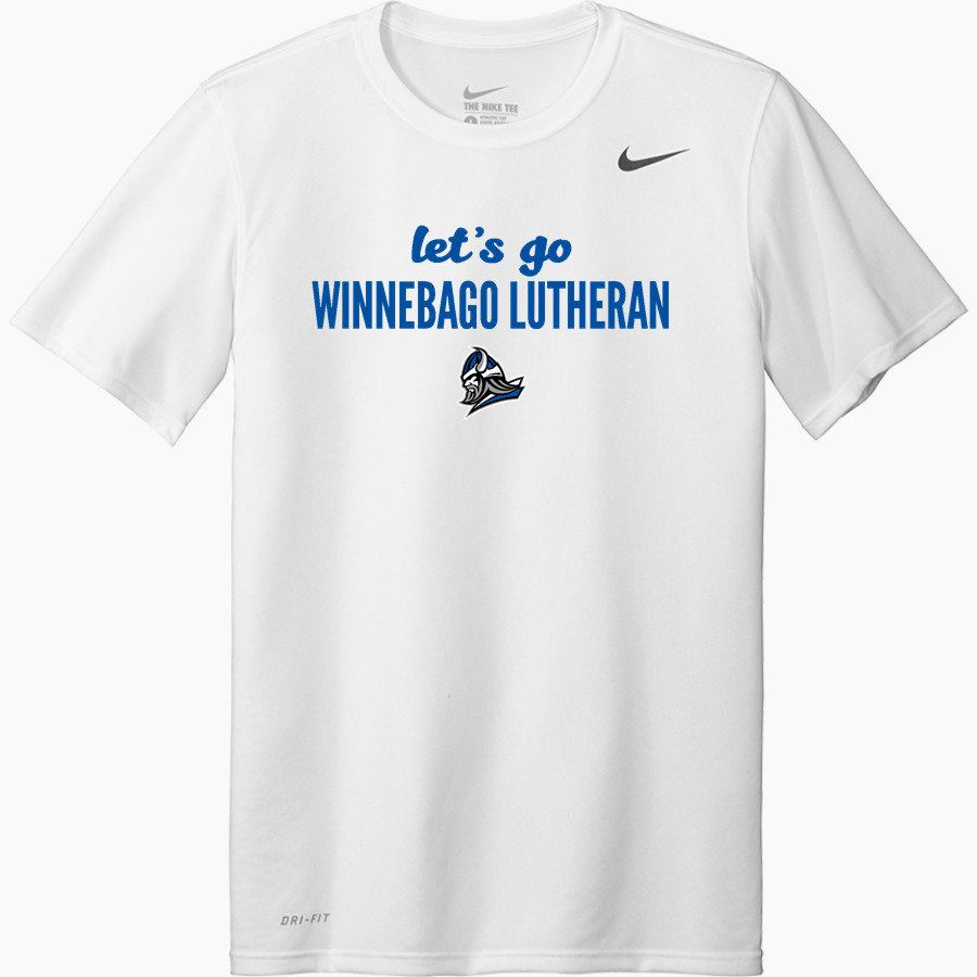 Winnebago Lutheran Vikings Online Store Nike Men's Team Legend Short Sleeve Tee