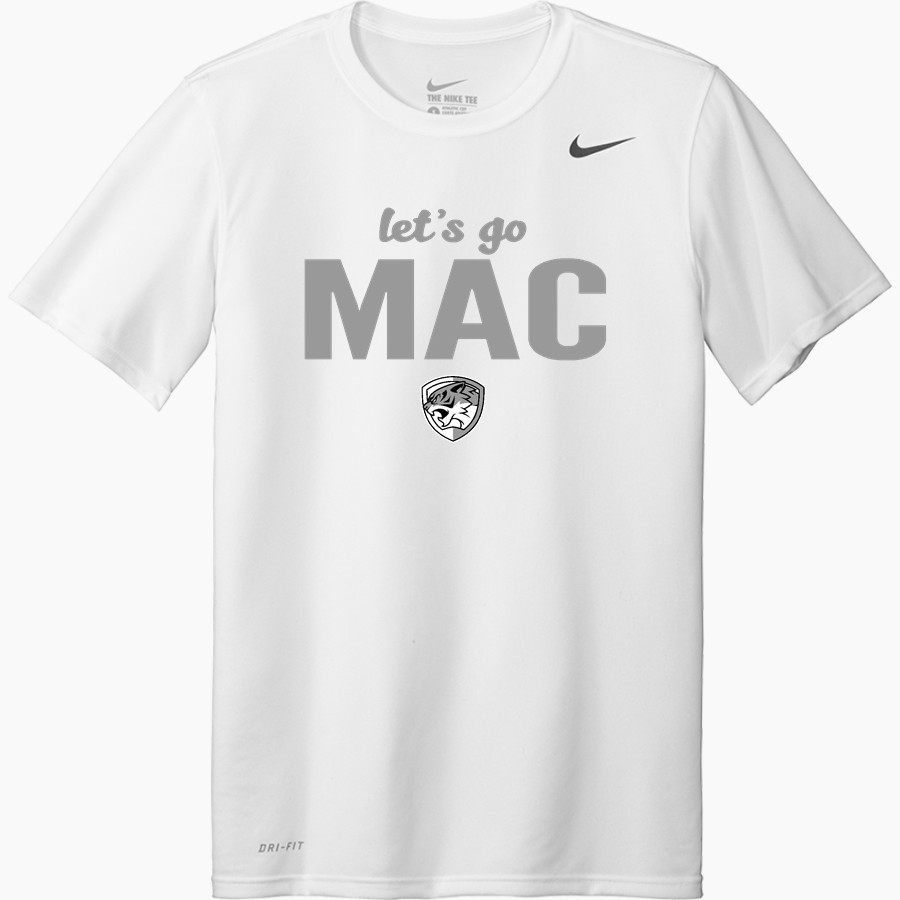 MAC Silvercats <span class="pdp-name-mascot">MAC Silvercats</span> Nike Men's Team Legend Short Sleeve Tee