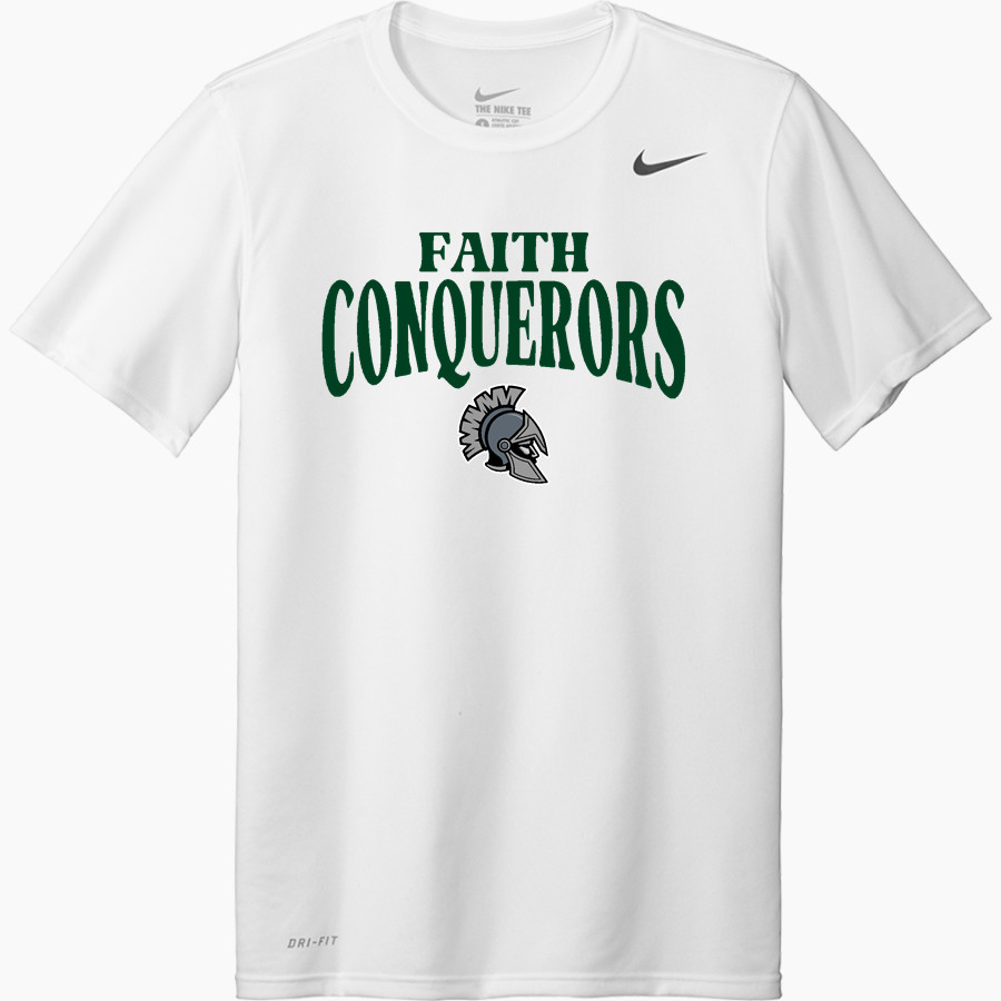 FAITH CHRISTIAN ACADEMY CONQUERORS <span class="pdp-name-mascot">FAITH CONQUERORS</span> Nike Men's Team Legend Short Sleeve Tee
