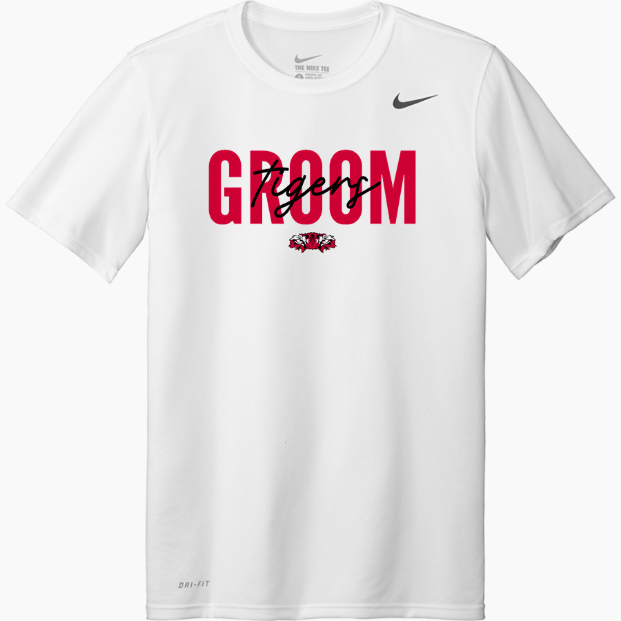 GROOM HIGH SCHOOL TIGERS <span class="pdp-name-mascot">GROOM TIGERS</span> Nike Men's Team Legend Short Sleeve Tee
