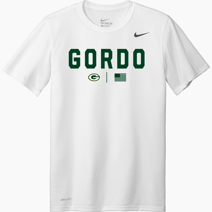 Gordo Greenwave <span class="pdp-name-mascot">Gordo Greenwave</span> Nike Men's Team Legend Short Sleeve Tee