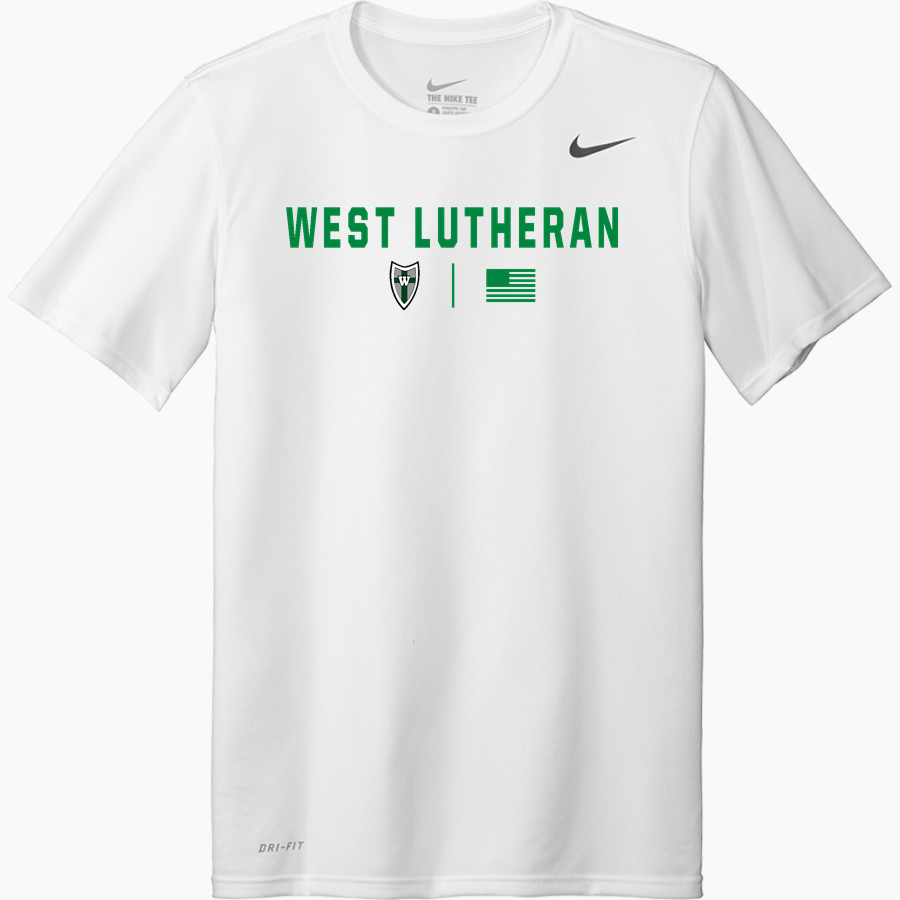 West Lutheran Warriors Nike Men's Team Legend Short Sleeve Tee