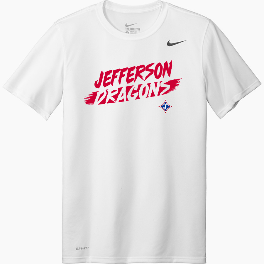 Jefferson Dragons <span class="pdp-name-mascot">Jefferson Dragons</span> Nike Men's Team Legend Short Sleeve Tee