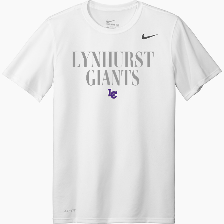 Lynhurst Giants <span class="pdp-name-mascot">Lynhurst 7th and 8th Grade Center Giants</span> Nike Men's Team Legend Short Sleeve Tee