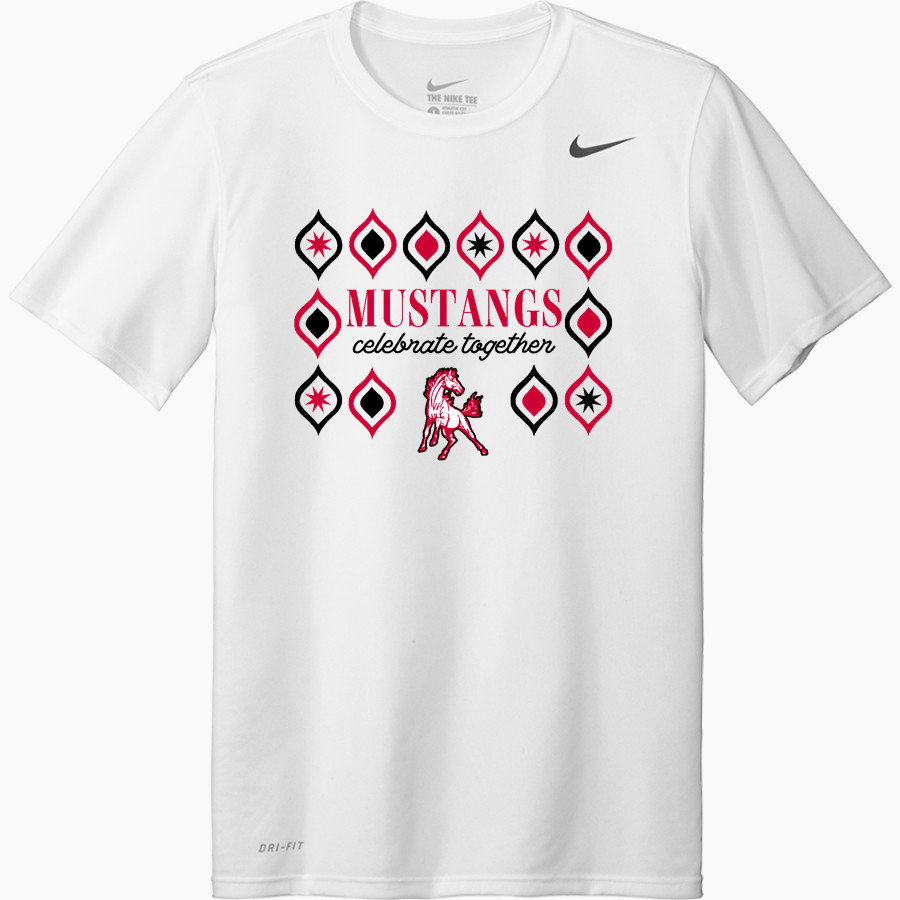 FRONTIER HIGH SCHOOL MUSTANGS Nike Men's Team Legend Short Sleeve Tee