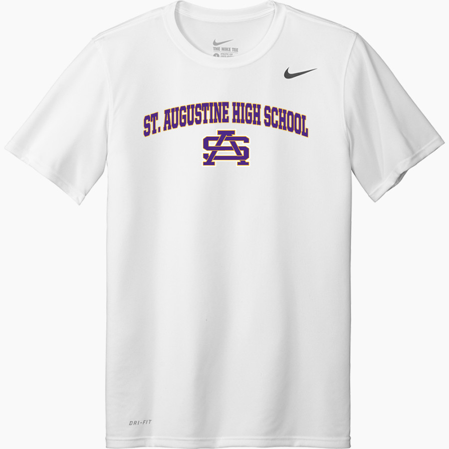 ST. AUGUSTINE HIGH SCHOOL PURPLE KNIGHTS Nike Men's Team Legend Short Sleeve Tee