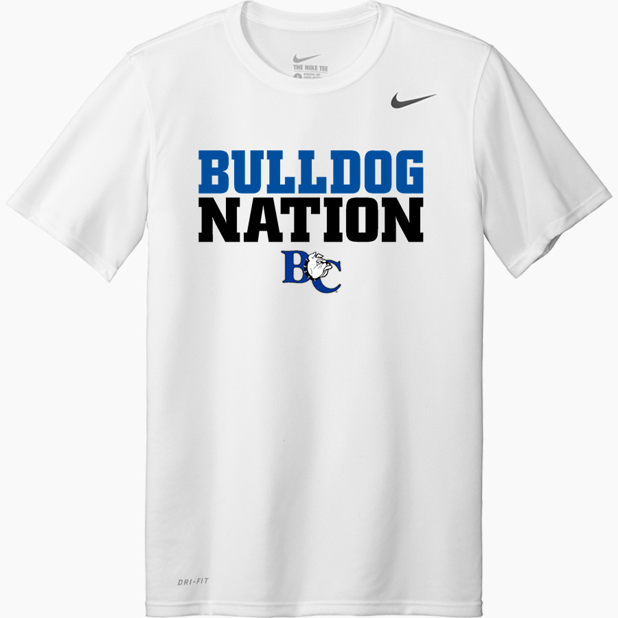 Barton College Official Store of the Bulldogs <span class="pdp-name-mascot">Barton Bulldogs</span> Nike Men's Team Legend Short Sleeve Tee
