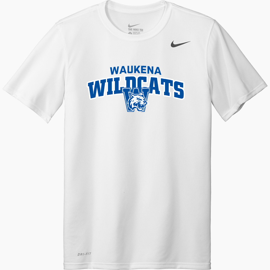 Waukena Wildcats Nike Men's Team Legend Short Sleeve Tee