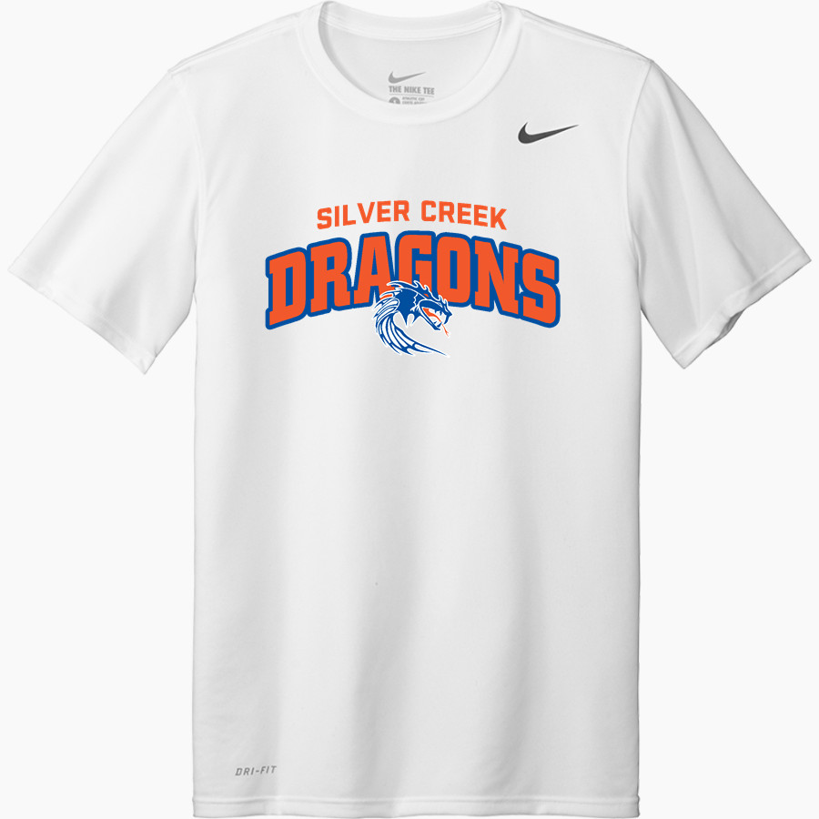 SILVER CREEK HIGH SCHOOL DRAGONS Nike Men's Team Legend Short Sleeve Tee
