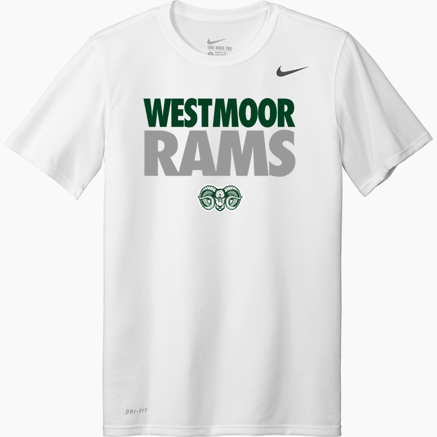 WESTMOOR HIGH SCHOOL RAMS Nike Men's Team Legend Short Sleeve Tee
