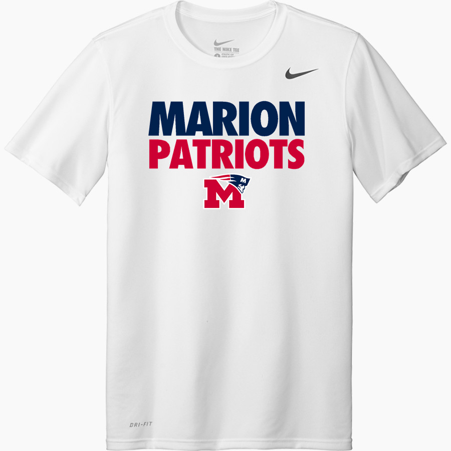 Marion Patriots Nike Men's Team Legend Short Sleeve Tee