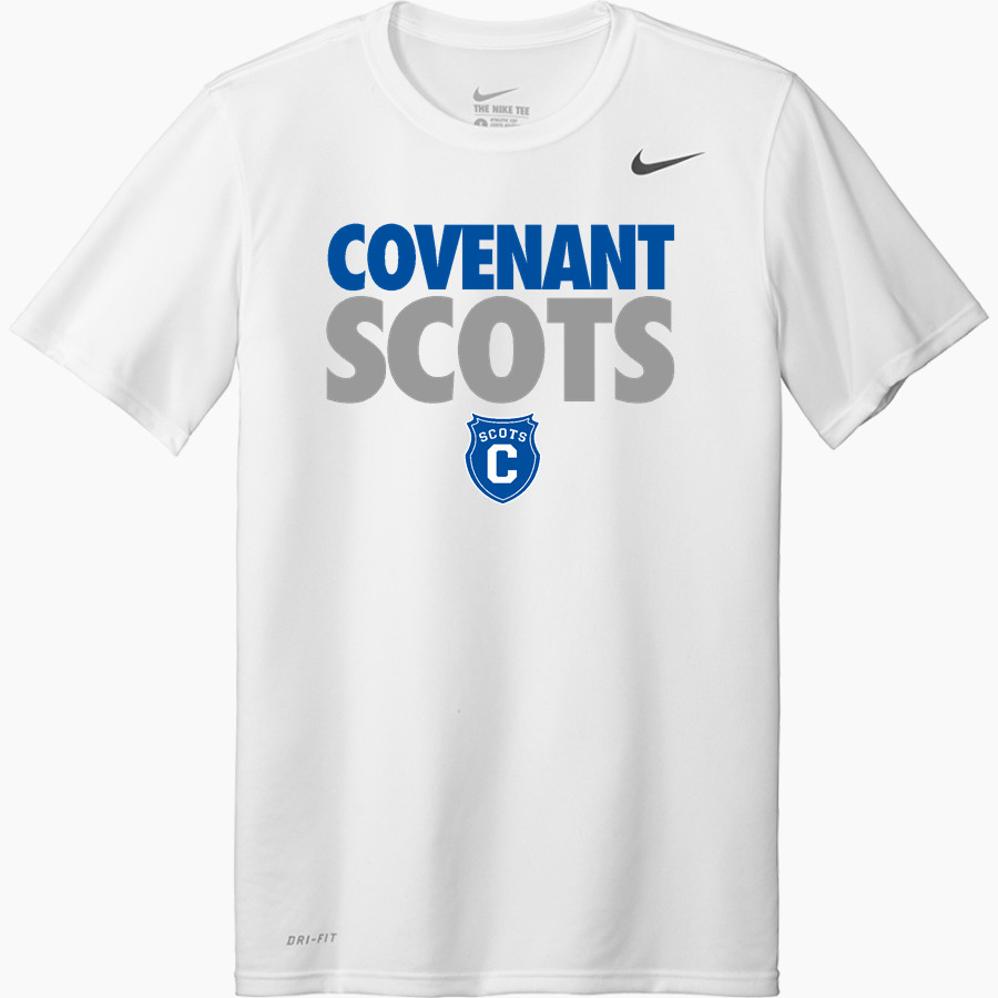 Covenant Scots <span class="pdp-name-mascot">Covenant Scots</span> Nike Men's Team Legend Short Sleeve Tee