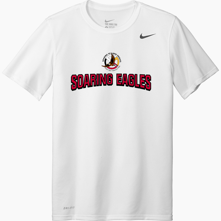 Hannahville Soaring Eagles <span class="pdp-name-mascot">Hannahville Indian School Eagles</span> Nike Men's Team Legend Short Sleeve Tee