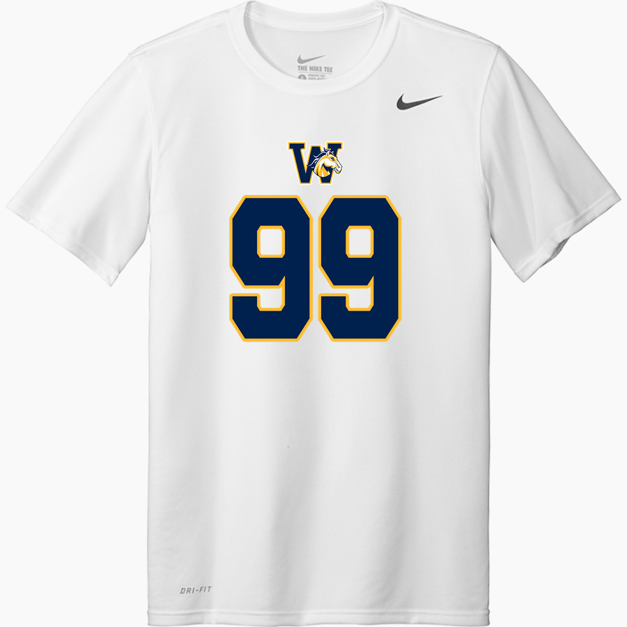 WALNUT HIGH SCHOOL MUSTANGS <span class="pdp-name-mascot">WALNUT MUSTANGS</span> Nike Men's Team Legend Short Sleeve Tee