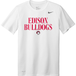 Edison Bulldogs <span class="pdp-name-mascot">Edison Elementary School Bulldogs</span> Nike Men's Team Legend Short Sleeve Tee Front Thumbnail