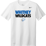 WHITNEY HIGH SCHOOL WILDCATS <span class="pdp-name-mascot">WHITNEY WILDCATS</span> Nike Men's Team Legend Short Sleeve Tee Front Thumbnail