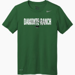 DAMONTE RANCH HIGH SCHOOL MUSTANGS Nike Men's Team Legend Short Sleeve Tee Front Thumbnail