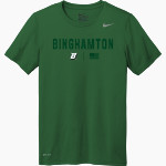 Binghamton University Nike Men's Team Legend Short Sleeve Tee Front Thumbnail