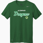 AZ Compass DRAGONS Nike Men's Team Legend Short Sleeve Tee Front Thumbnail