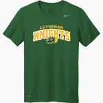 Lutheran Knights Nike Men's Team Legend Short Sleeve Tee Front Thumbnail