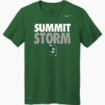 Summit High School Storm Nike Men's Team Legend Short Sleeve Tee Front Thumbnail