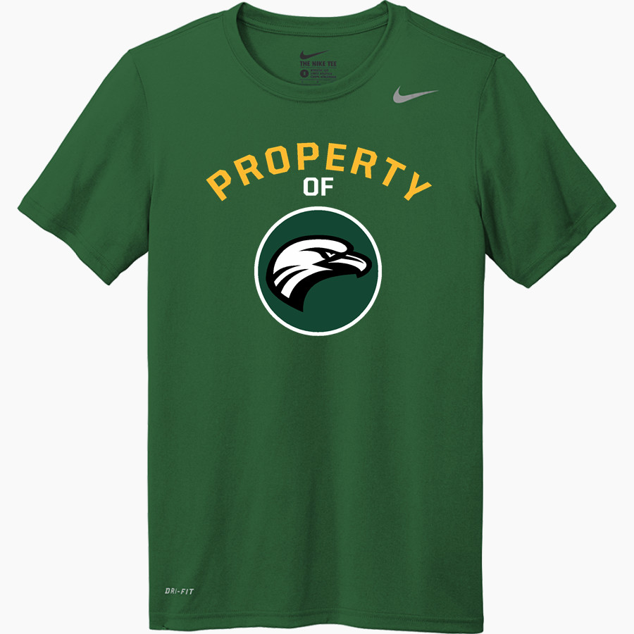 Fuentes Eagles Nike Men's Team Legend Short Sleeve Tee