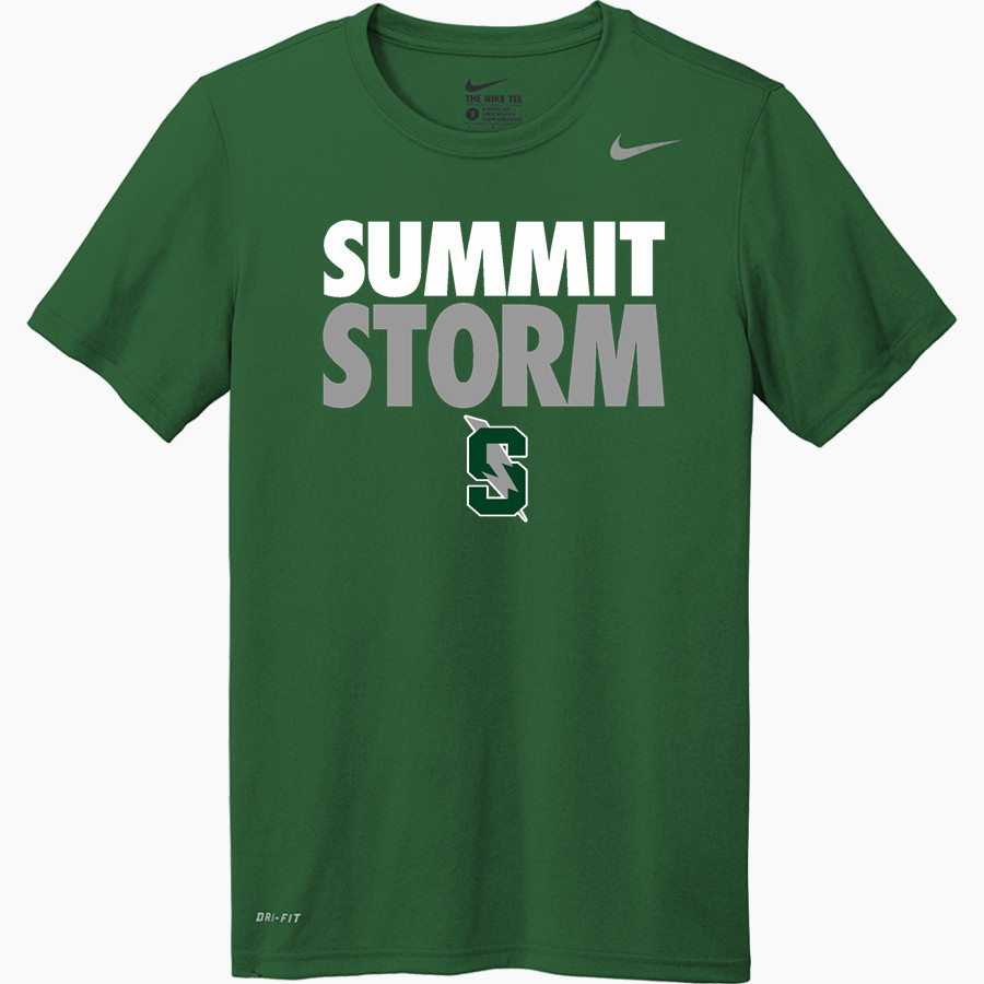 Summit High School Storm Nike Men's Team Legend Short Sleeve Tee