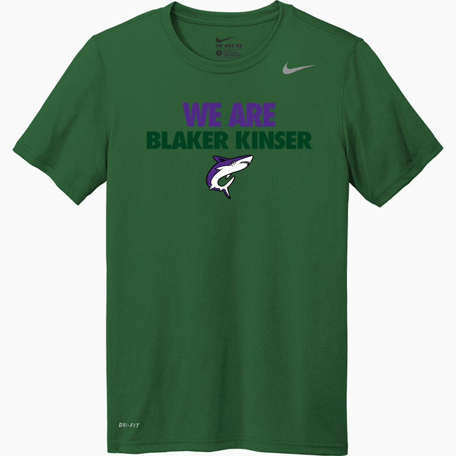 Blaker Kinser Sharks <span class="pdp-name-mascot">Blaker Kinser Sharks</span> Nike Men's Team Legend Short Sleeve Tee