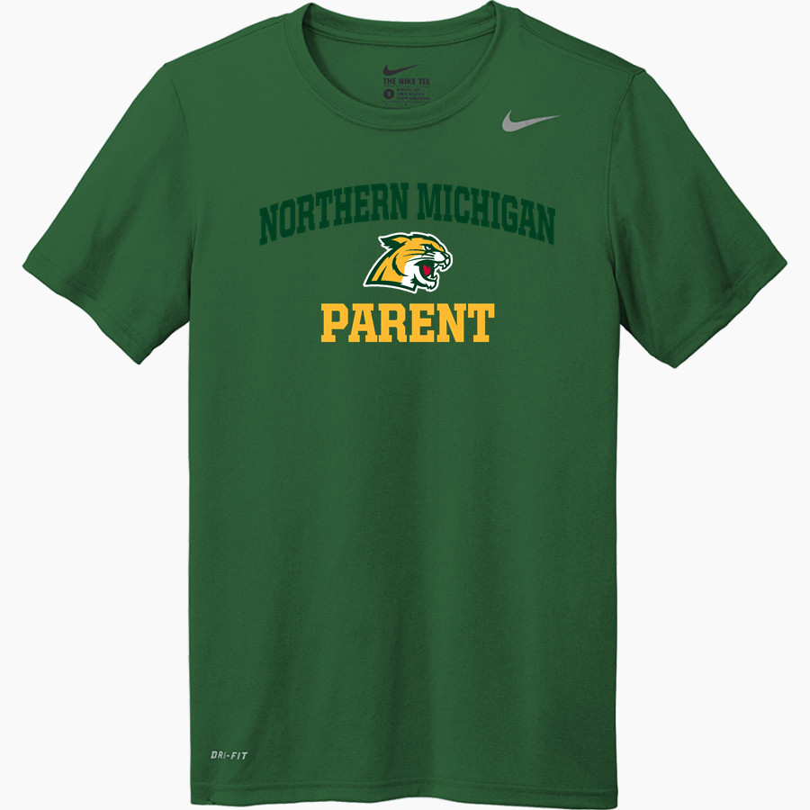 Northern Michigan Wildcats <span class="pdp-name-mascot">Northern Michigan Wildcats</span> Nike Men's Team Legend Short Sleeve Tee