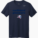 NORTHLAND Pioneers Nike Men's Team Legend Short Sleeve Tee Front Thumbnail