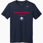 CORNERSTONE Eagles Nike Men's Team Legend Short Sleeve Tee Front Thumbnail