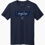 Legacy Eagles Nike Men's Team Legend Short Sleeve Tee Front Thumbnail