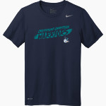 Crosspoint Christian Warriors Nike Men's Team Legend Short Sleeve Tee Front Thumbnail