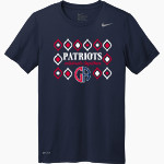 Germantown Academy Patriots Nike Men's Team Legend Short Sleeve Tee Front Thumbnail