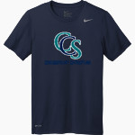 Crosspoint Christian Warriors <span class="pdp-name-mascot">Crosspoint Christian Warriors</span> Nike Men's Team Legend Short Sleeve Tee Front Thumbnail