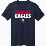 Oswalt Eagles <span class="pdp-name-mascot">Oswalt Academy Eagles</span> Nike Men's Team Legend Short Sleeve Tee Front Thumbnail