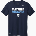 Mayfield Junior School Mustangs Online Store Nike Men's Team Legend Short Sleeve Tee Front Thumbnail