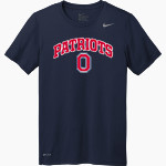 Oakland Patriots Nike Men's Team Legend Short Sleeve Tee Front Thumbnail