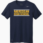 Meridian Warriors Nike Men's Team Legend Short Sleeve Tee Front Thumbnail