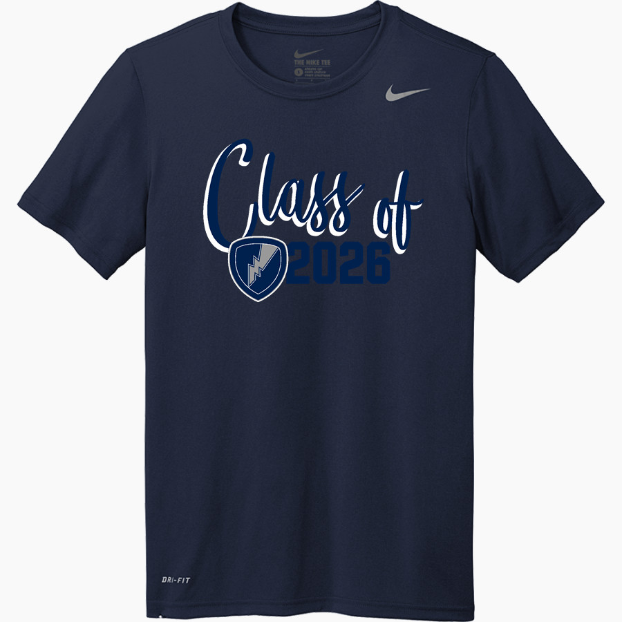 Manhattan Christian Thunder <span class="pdp-name-mascot">Manhattan Christian Thunder</span> Nike Men's Team Legend Short Sleeve Tee