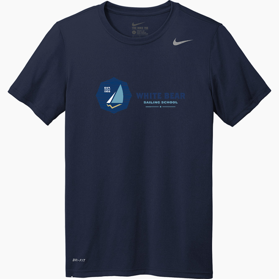 White Bear Sailing School <span class="pdp-name-mascot">White Bear Sailing School</span> Nike Men's Team Legend Short Sleeve Tee