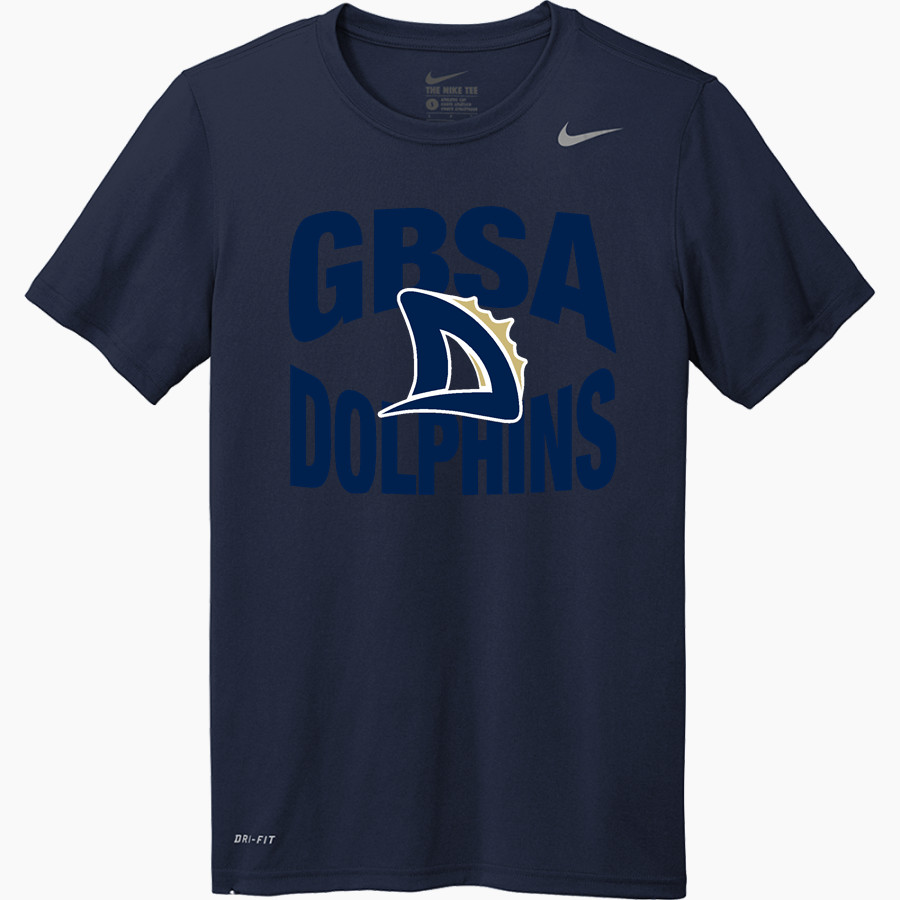 Gulf Breeze Sports Association Dolphins <span class="pdp-name-mascot">Gulf Breeze Dolphins</span> Nike Men's Team Legend Short Sleeve Tee