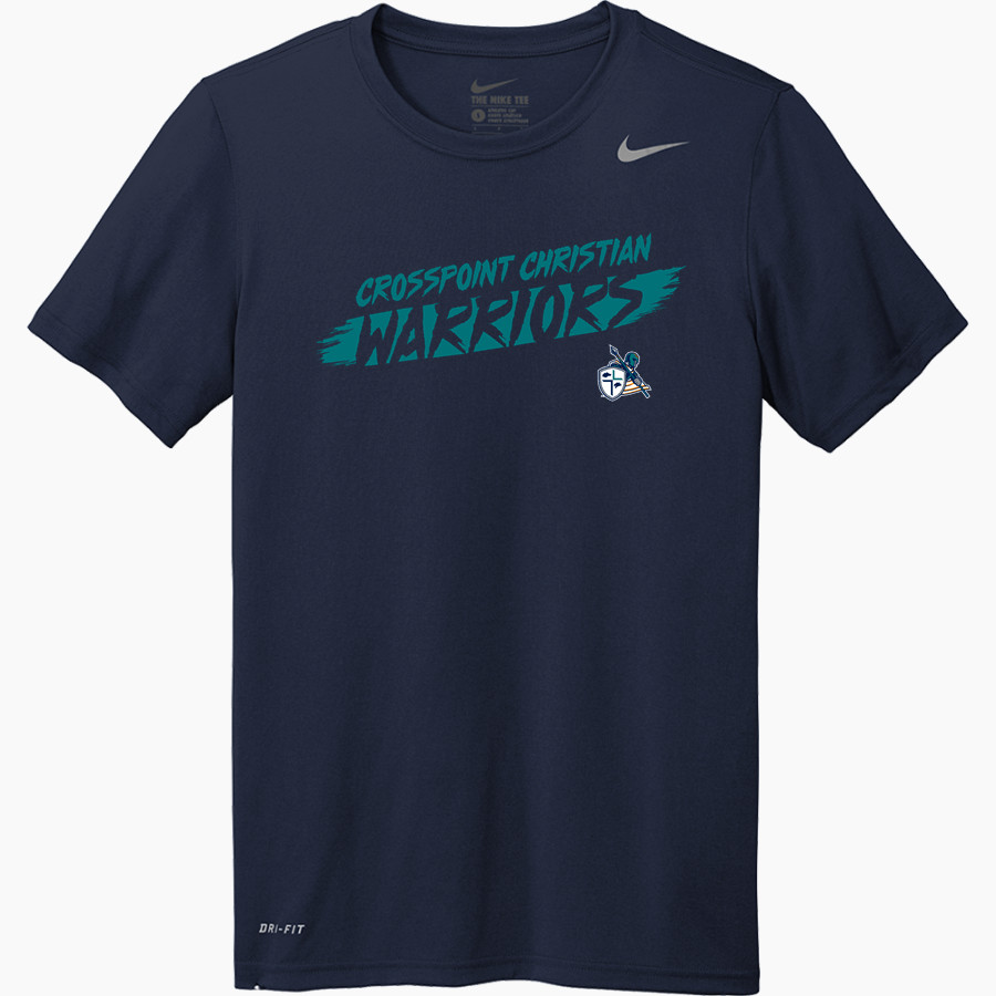 Crosspoint Christian Warriors Nike Men's Team Legend Short Sleeve Tee