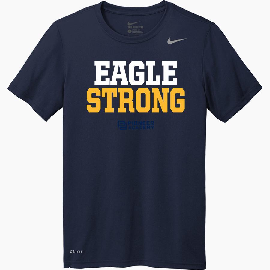 PIONEER ACADEMY EAGLES Nike Men's Team Legend Short Sleeve Tee