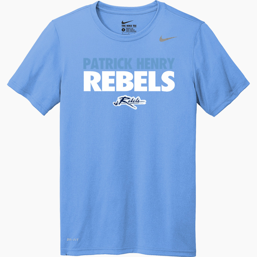 PATRICK HENRY HIGH SCHOOL REBELS <span class="pdp-name-mascot">PATRICK HENRY REBELS</span> Nike Men's Team Legend Short Sleeve Tee