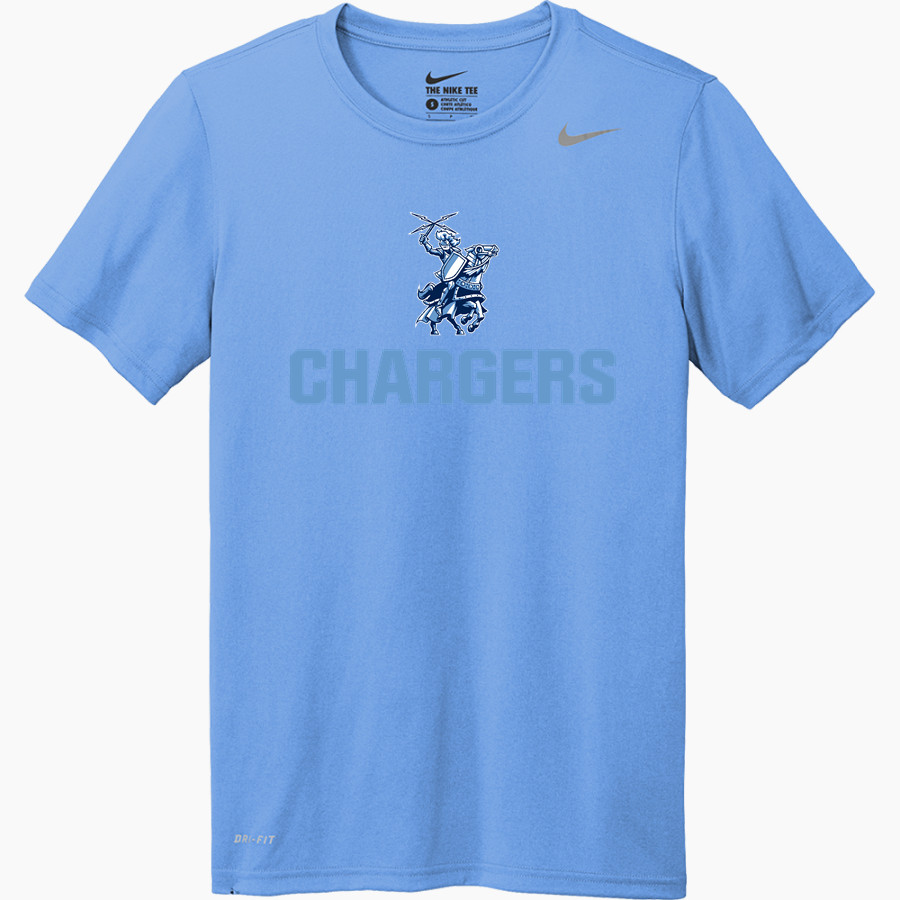 CENTRAL HIGH SCHOOL CHARGERS Nike Men's Team Legend Short Sleeve Tee